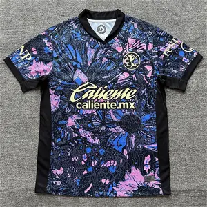 24 25 Mexico America Away Breathable Sports Football Jersey