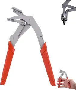 Car Clip Pliers, Panel Clip Removal Pliers, Spring Loaded Fastener Removal Tool for Removing Automotive Fasteners Clips, Door Panels, Trim Clips, Rivets and Interior Panels(1pcs)