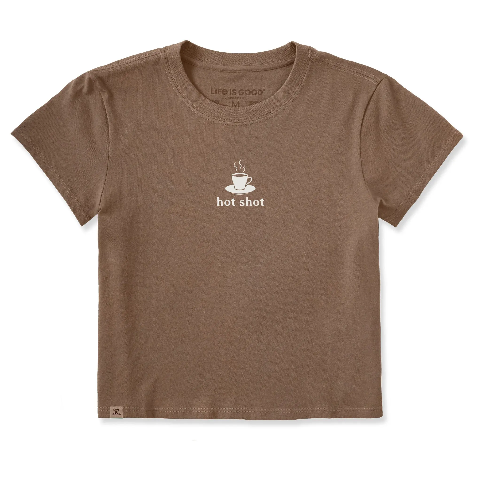Women's Hot Shot Espresso Crusher-LITE Shrunken Tee