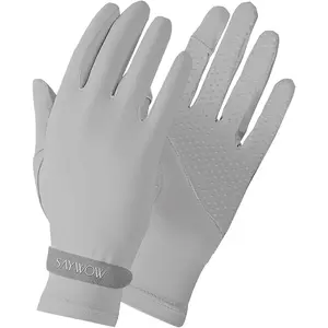 Women Full Finger Driving Gloves Sun UV Protection UPF 50+ Touchscreen
