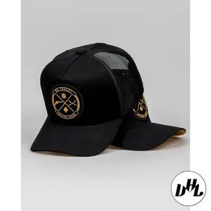 Stylish MVCK Mesh Cap for Men – Round Logo Baseball Hat with Adjustable Fit and Ventilated Design