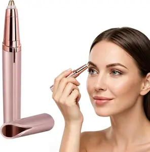 Women's Rechargeable Electric Eyebrow Trimmer - Painless, Precision Epilator, Portable Flawless Facial Hair Remover