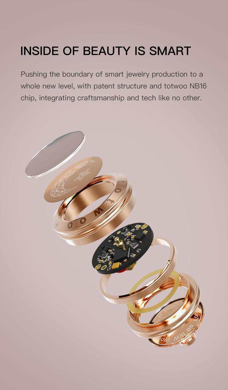 【emotional smart jewelry】totwoo Long Distance Touch Bracelets with Sun&Moon Functional Love Connect Gift For Boyfriend or Girlfriend or your Family