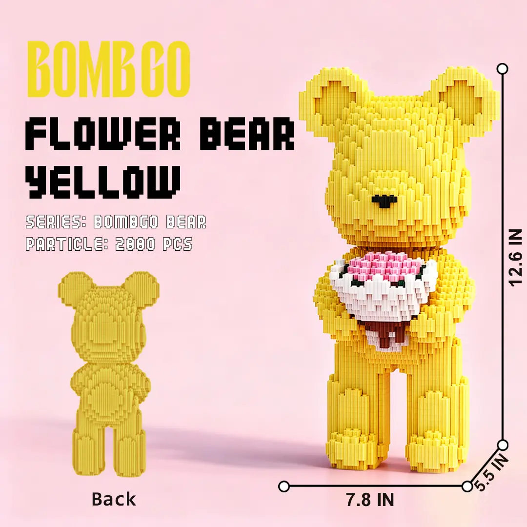 Flower Bear Yellow