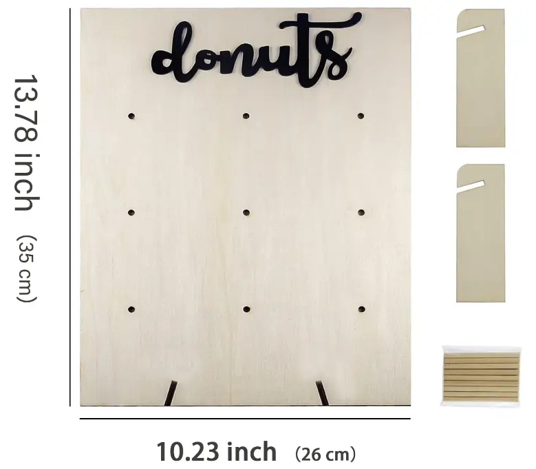 Wooden Donut Stand for Parties