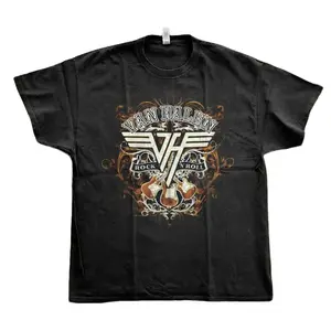 [SALE UP TO 30%] Van Halen 1978 Rock N Roll Logo Black Tshirt Size S-5XL Unisex Shirt Made Using 100% US Cotton, Design & Printed In The USA.