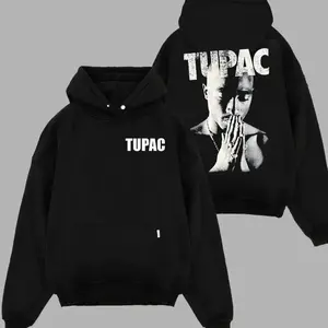 Vintage Tupac 2Pac Rapper T-Shirt, Hoodie, Sweatshirt – Hip Hop Graphic Tee, Retro Streetwear, Unisex Cotton Shirt, Music Lover Gift, 90s Rap Legend Merch, Oversized Comfortable Fit ETE
