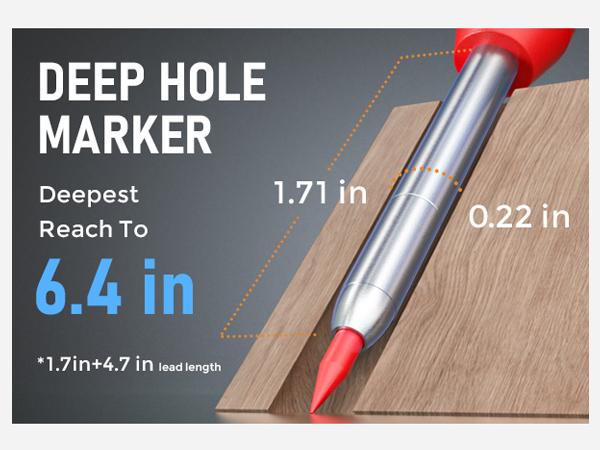 Nicpro 12-Pack Mechanical Carpenter Pencils Set with Sharpener, 52 Refills & Deep Hole Tip, Heavy-Duty Office Stationery for Construction Woodworking (Red, Black, Yellow, Blue, Orange),back to school,back to school shopping Nicpro 12-Pack Mechanical Carpenter Pencils Set with Sharpener, 52 Refills & Deep Hole Tip, Heavy-Duty Office Stationery for Construction Woodworking (Red, Black, Yellow, Blue, Orange),back to school,back to school shopping
