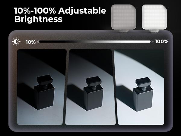 SMALLRIG P96/P108  Neo Mini LED Video Light, Portable Camera Light for Photography, Cold Shoe Light, CRI95+, 2700K-6500K, 1500mAh Battery, Fill Light Accessories for Content Creator,
