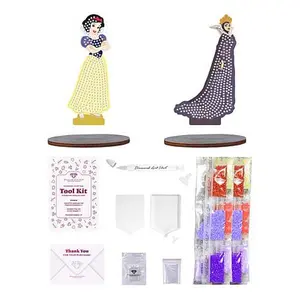 Crafts & Sewing Diamond Art Club Disney Sparkle Pals Kit - Snow White and Evil Queen