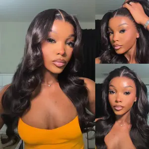 【HD LACE】Nadula 13x4 Invisible Lace HD BlendAway Cap Body Wave Wig HD Lace Cap with Drawstring 200% Density Black Body Wave Human Hair Summervibes TikTokShopStockUp