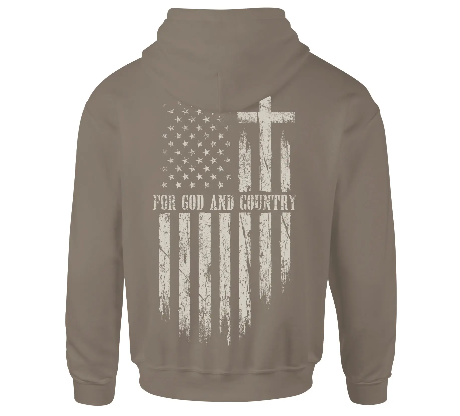 Howitzer Clothing Men's Hoodie God And Country