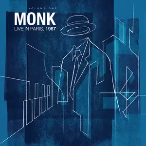 Thelonious Monk - Monk Live In Paris, 1967, Volume One  [VINYL RECORD - LP] Blue, Colored Vinyl, 180 Gram