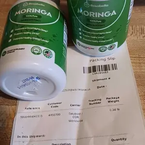 Product Review of 2 x Rosabella Moringa Capsules (800mg) for Immune Support, Gut Health & Vitamins from d**7