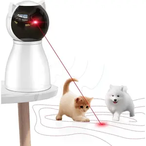 2025 Upgraded Interactive Cat Laser Toy - Rechargeable Motion Activated with Real Random Trajectory for Indoor Cats and Dogs