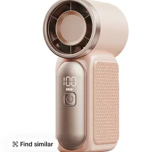 Portable Mini Turbo Fan Rechargeable Handheld Fan