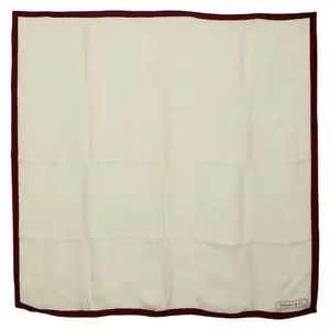 Pre-owned Tiffany & Co. 1 Small Leather Goods silk scarf GZ