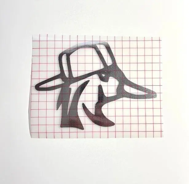 Duck Backwards Hat Decal - Premium Vinyl Window Decal