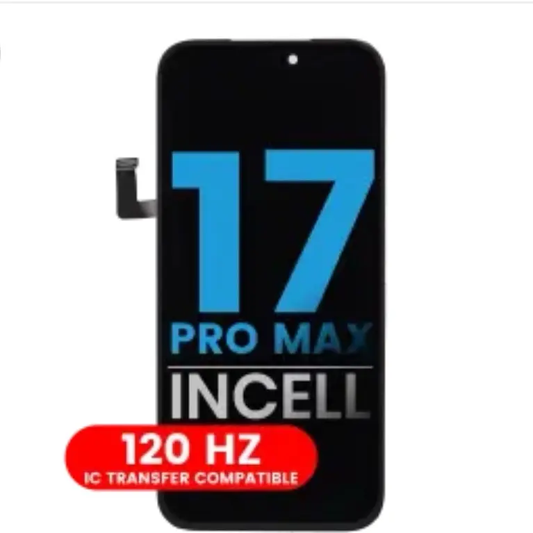 LCD Assembly For iPhone 17 Pro Max (Aftermarket: AQ7 / Incell) (120HZ)