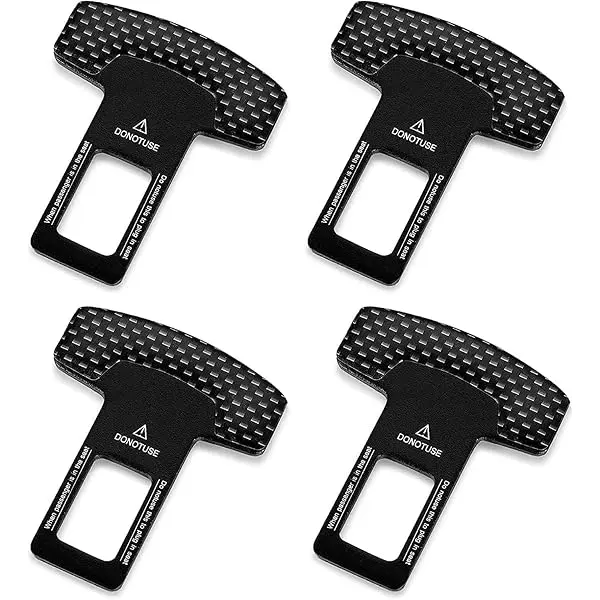 4‑Pack Car Seat Shoulder Strap Protector Covers, Durable Cold‑Resistant Car Interior Decor Accessories, Easy To Install
