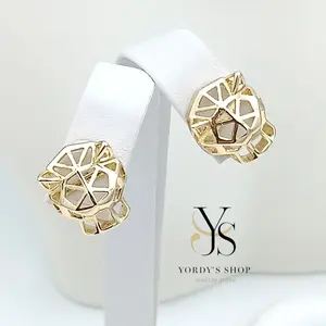 Yordy Women's 14K Goldstone Necklace with Panther Design Elegant Bracelet Gift 19 Inches Long 0.5 Ounces