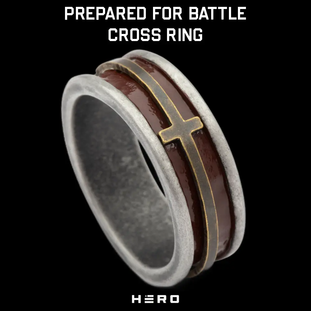 The Hero Company's Prepared for Battle Cross Ring : Helps Pair Veterans With A Service Dog Or Shelter Dog