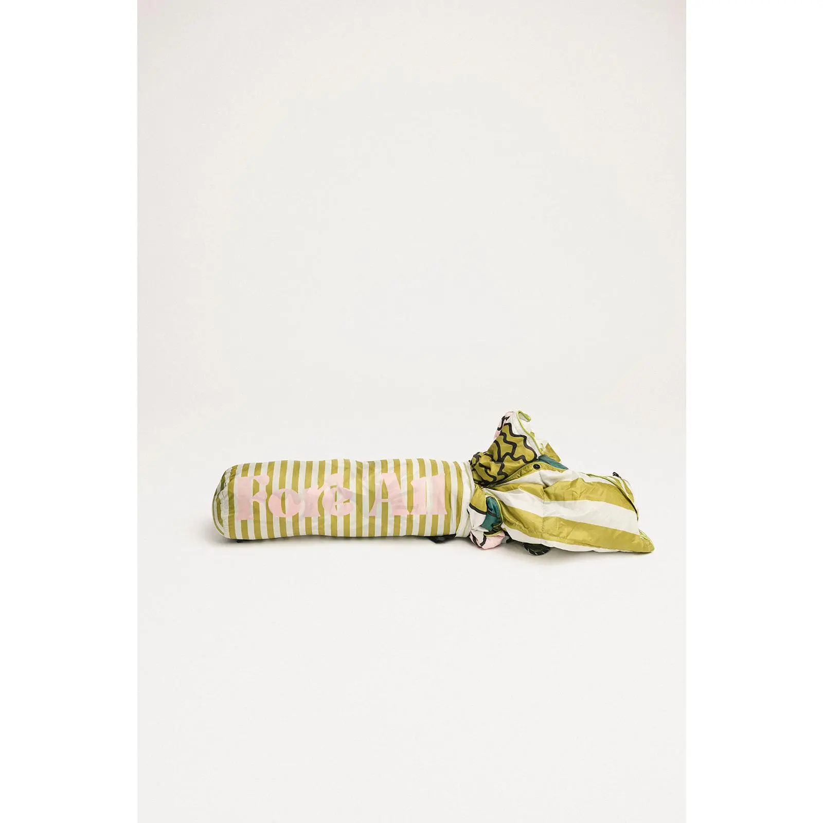 Mother Puffer Cart Blanket - Avo Stripes