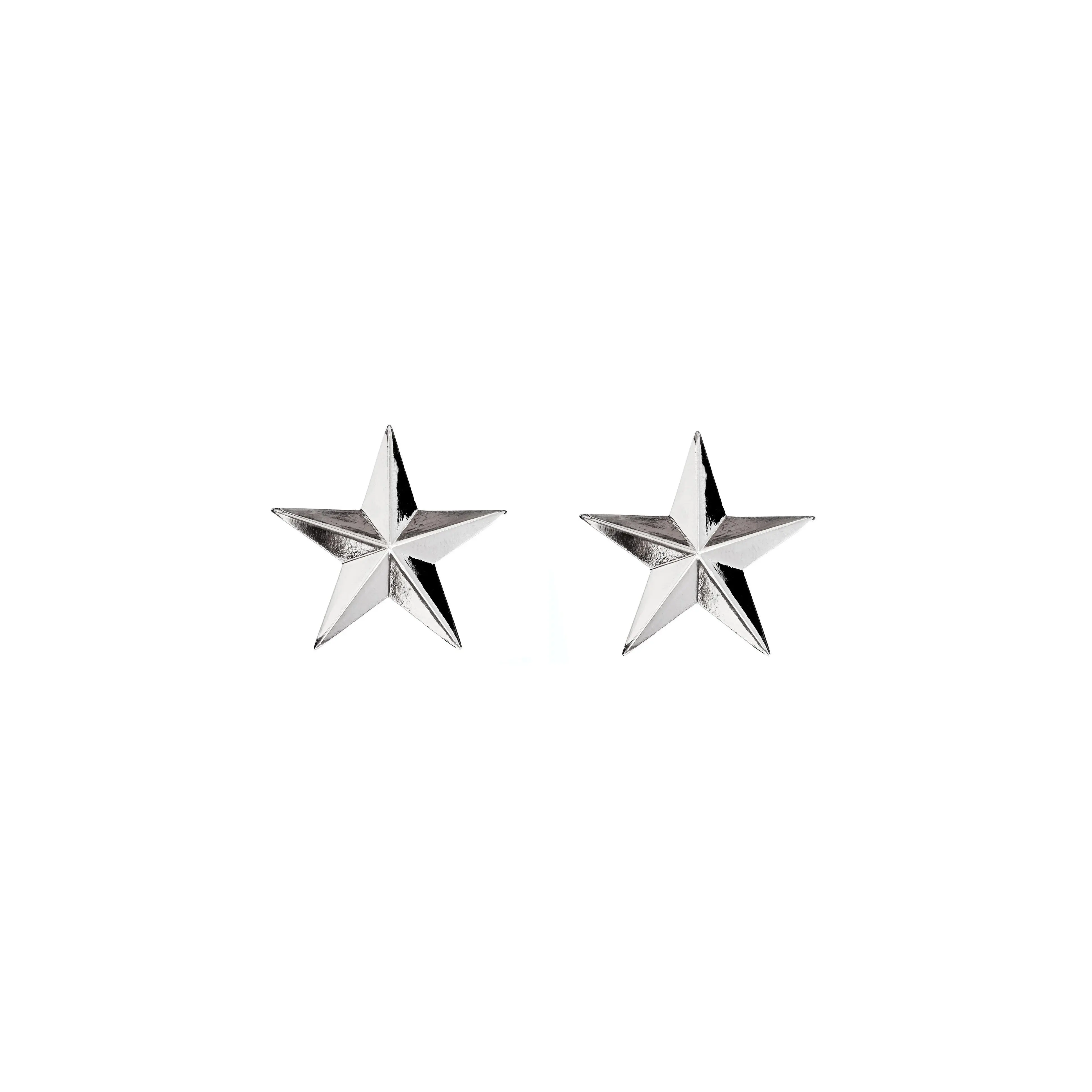 U.S. Army Brigadier General STA-BRITE® Pin-on Rank (pair)