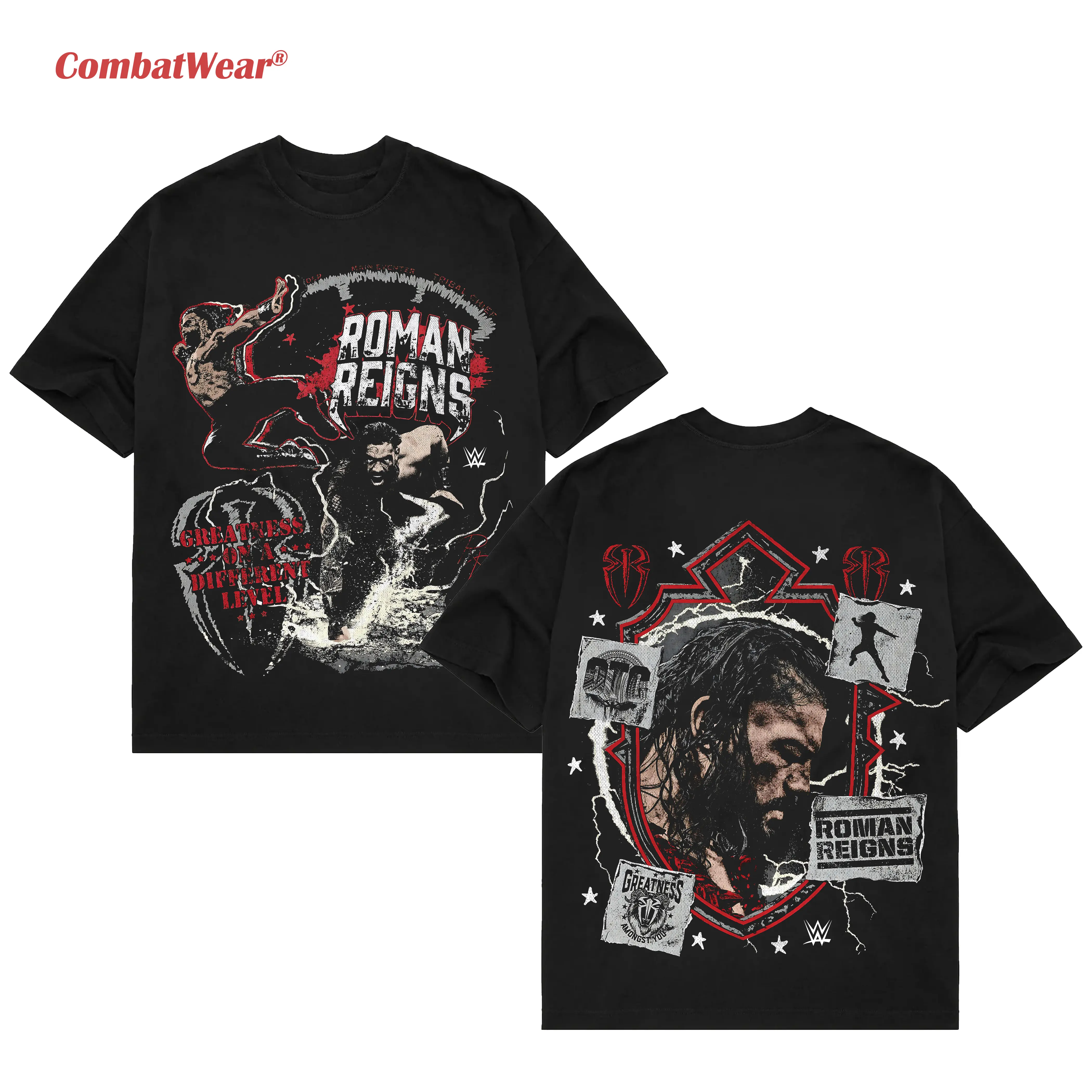 ROMAN REIGNS GREATEST TEE , Wrestling Tee, Wrestling Graphic Tee, Wrestler Shirt, Sports Shirt, Vintage Wresting Shirt, Wrestling Gift Streetwear Crewneck Apparel