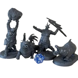 64 DnD Miniatures – 24 Designs + 4 Huge Bosses + Stat Blocks