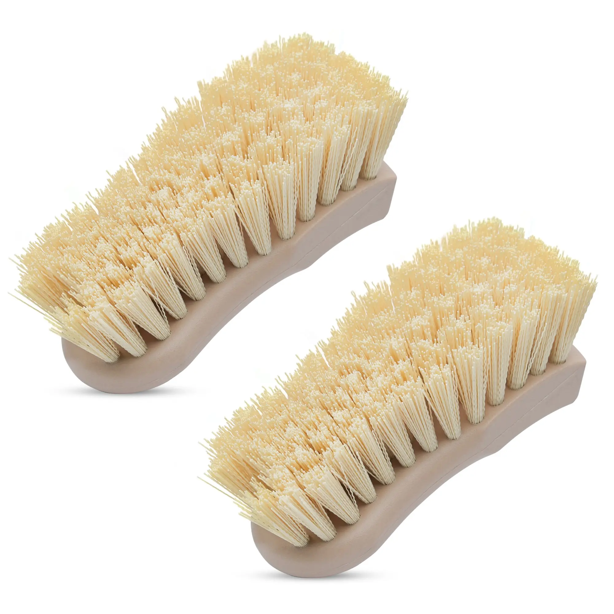 2-Pack 6-Inch HD Professional Interior & Upholstery Cleaning Brushes for Car Care