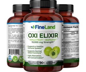 FineLand OXI ELIXIR (Capsules) Supports a Healthy Immune System, Supports Normal Detox Functions, High Absorption 20:1 Concentration Healthcare Fitness