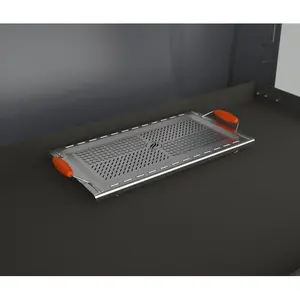 Blackstone Stainless Steel Adjustable Warming Rack Plastic Utensils