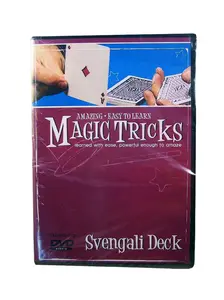 Svengali Deck with Instructional DVD for Mind-Blowing Card Tricks