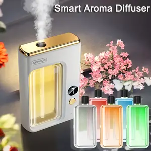 This sonic aroma diffuser and humidifier features an automatic shut-off function, operates quietly, and is suitable for homes, bedrooms, bathrooms, and offices. It's a decorative indoor humidifier with long-lasting fragrance