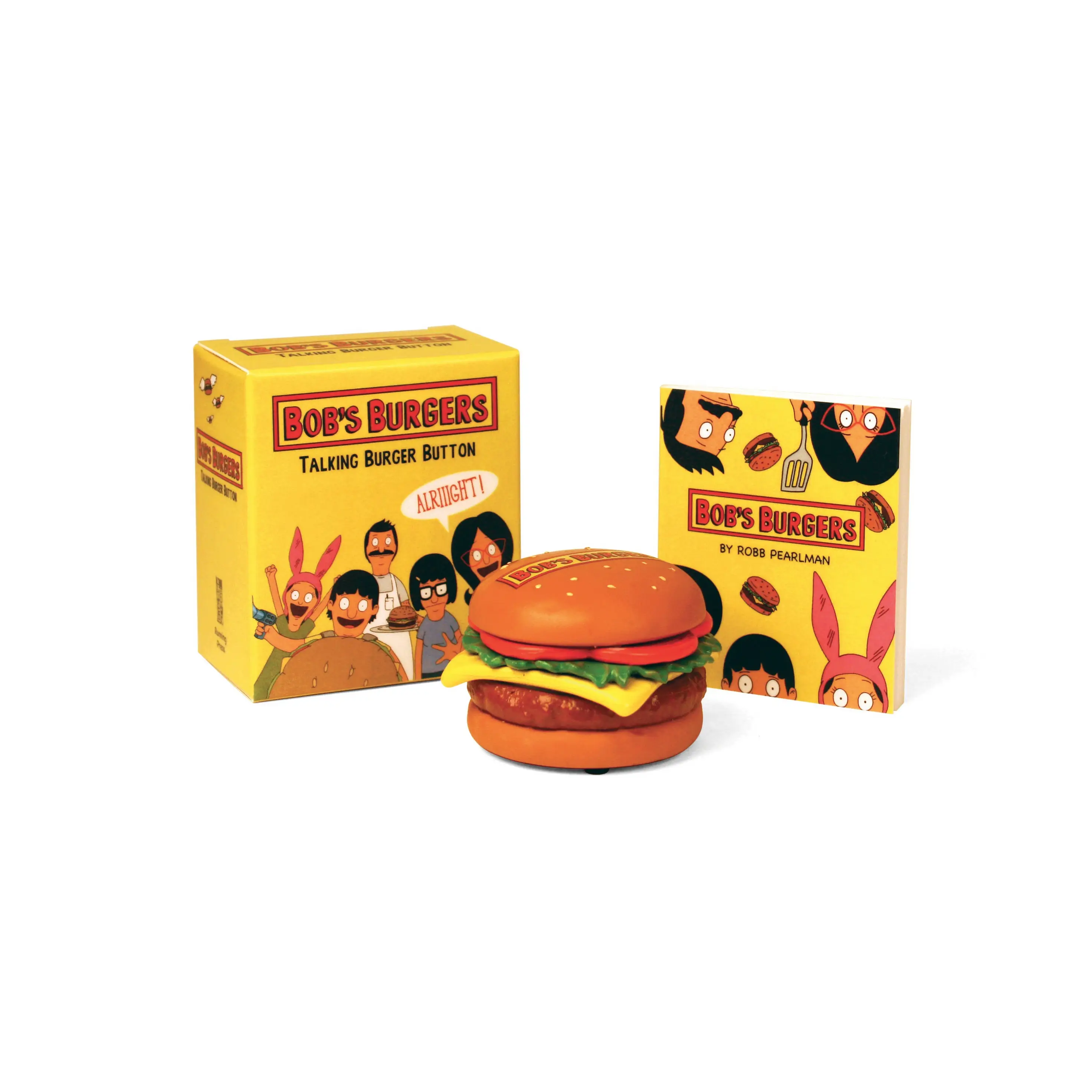 Bob's Burgers Talking Burger Button by RP Minis [Novelty Gift]
