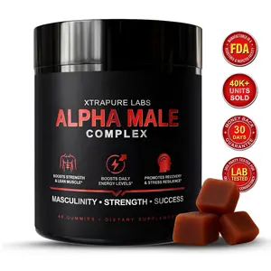 Alpha Male Complex | High-Potency Men's Health Formula | Tongkat Ali, Shilajit, Turkesterone & More