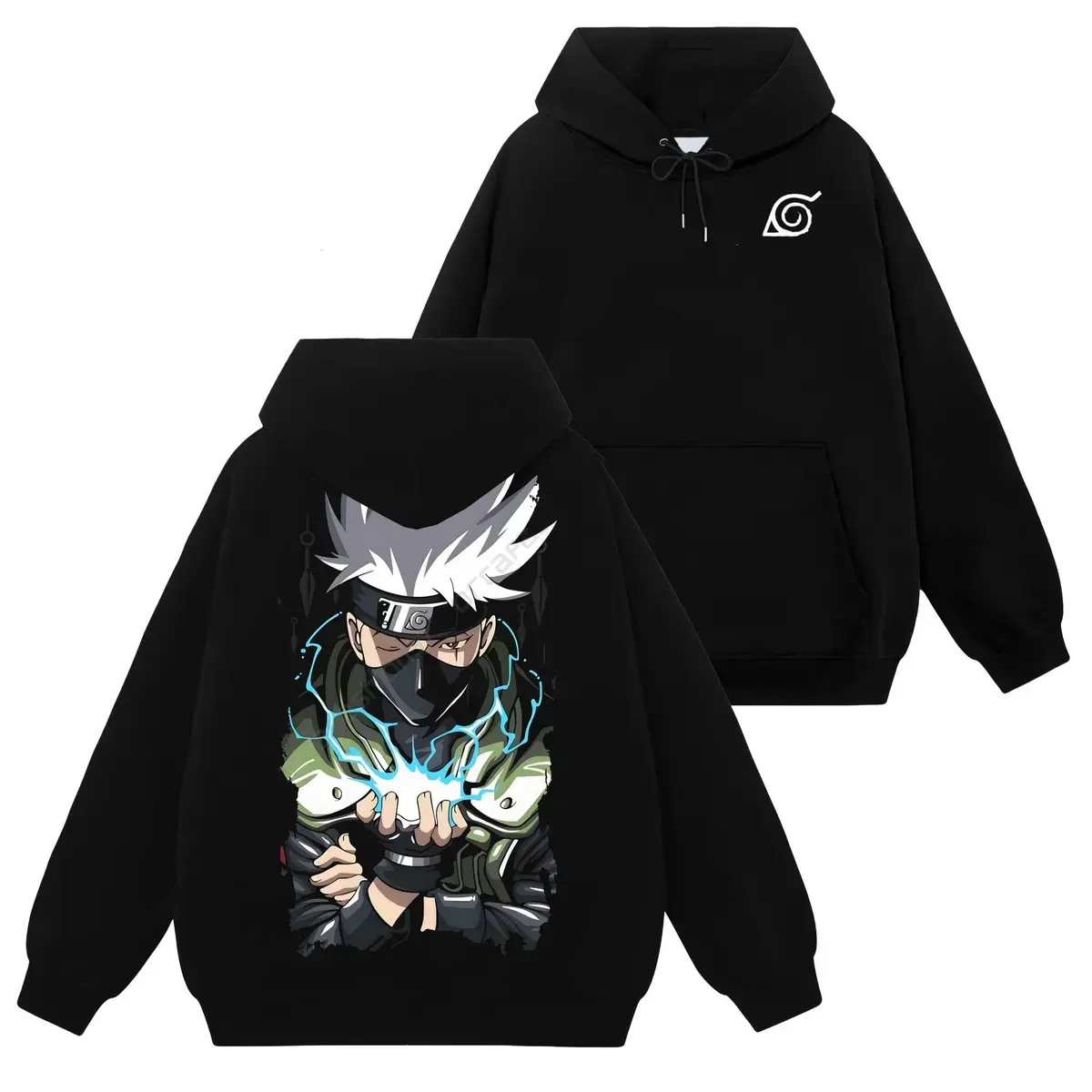 Limited Kakashi Hatake - Naruto Shippuden #29 Hoodie T-Shirt Sweatshirt, Retro Vintage Unisex Graphic 90s Cotton, Gift For Wibu, Anime Manga Y2K Streetwear