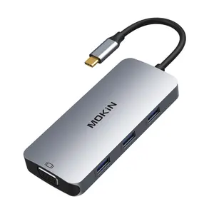 MOKiN 8 IN 1 USB C Hub Multiport Adapter for MacBook Pro