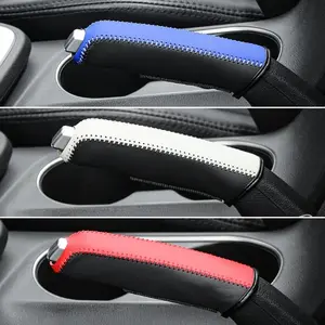 New Design, Car Gear Hand Brake Cover Sleeve Car Interior Protect Cover, Protector Accessories, PU Leather
