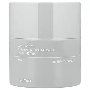 Celimax Dual Barrier Purifying Cleansing Balm, For Sensitive/Dry Skin, 1.69 fl oz (50 ml)