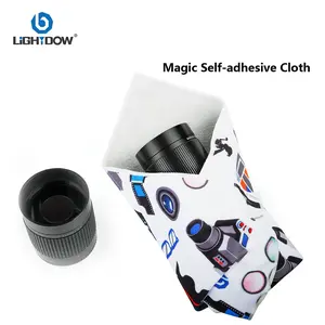 Lightdow Photographers Water-Resistant Protective Wrap, Anti-scratch Lens Camera Wrap, Lens protector, Magic Self-Adhesive Cloth Protective Camera Wrapper for DSLR/Camera Lens/Phone/Accessories