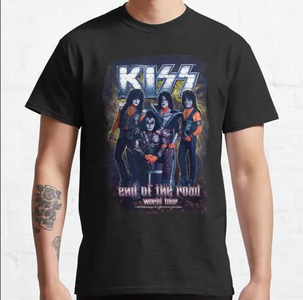 KISS Band-End of the Road World Tour Classic T-Shirt