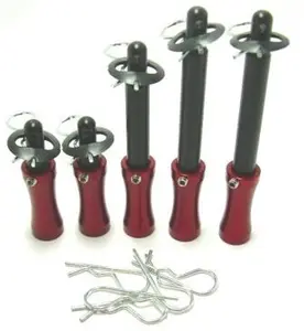 GFR-1040R - Hyperdrive Adjustable Clip Post (RED)