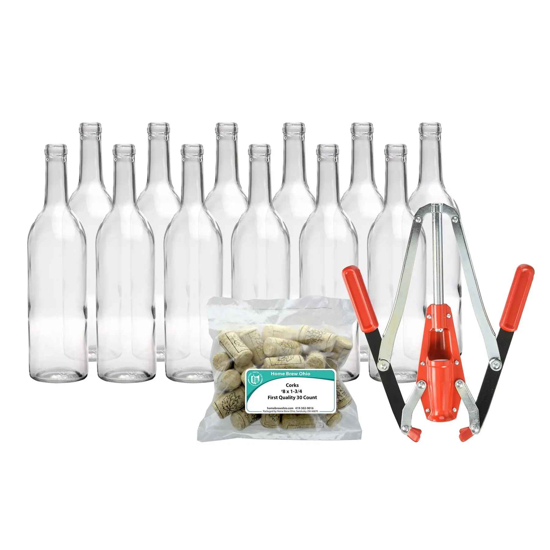 Home Brew Ohio One Gallon Wine Bottling Package Home Brew Ohio One Gallon Wine Bottling Package