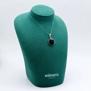 MINARA 950 Silver “LLUVIA DE ESTRELLAS” Stone Pendant in Silver