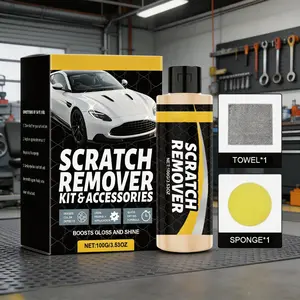 "Car Scratch Care Kit" - Cool Stuff For Room & Crunchy Cleaning Products to Effortlessly Remove Scratches & Boost Shine