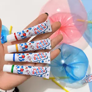 Classic Plastic Bubble Balls Set, Christmas Party Stress Relief Decoration, Back-To-School Bouncy Balloons, Holiday Creative Air Fillers (random Colors)