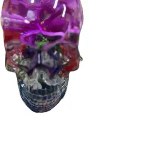 Small Resin Skull - Decorative Ornament for Home Decor