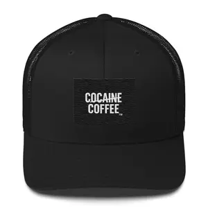 Cocaine Coffee Trucker Cap